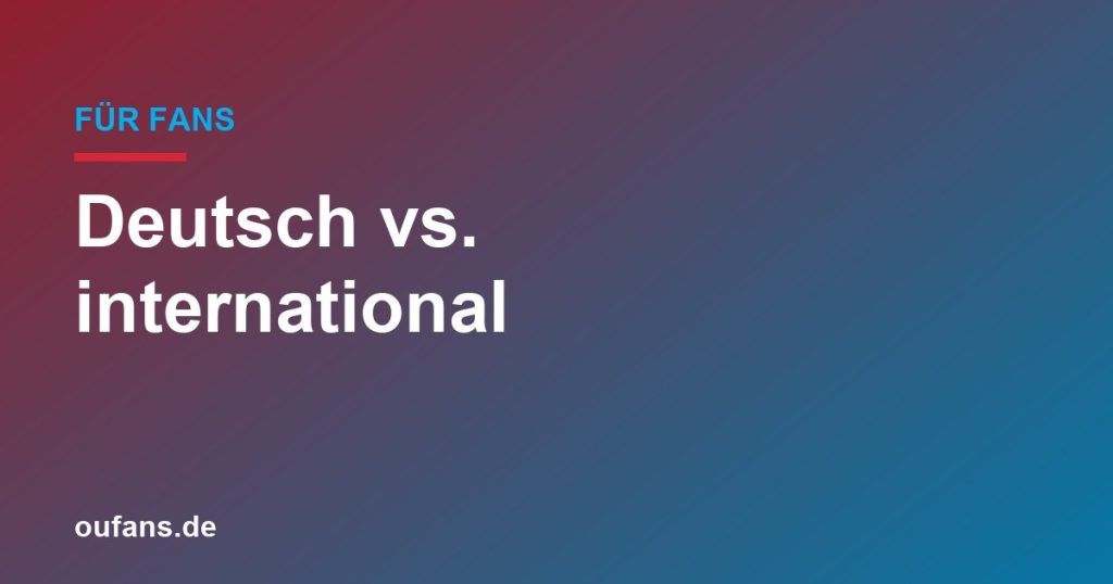 Deutsche vs. internationale OnlyFans-Creatorinnen — wo sind die Unterschiede?